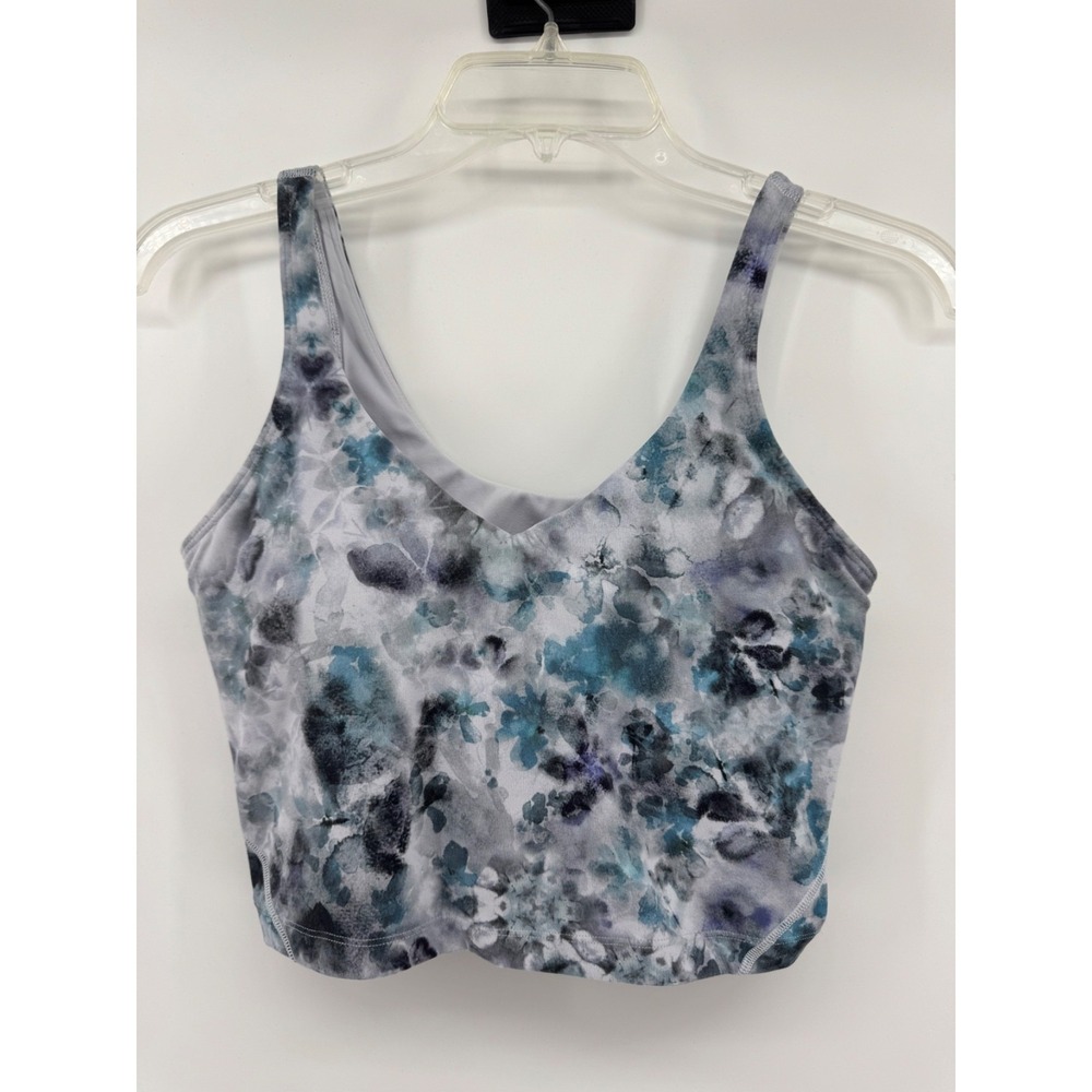 Lululemon Align Tank Nulu Size 8 A/B Cup Kaleidofloral Multi yoga athleisure